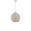 Luminaire suspendu globe en coton-1505263106