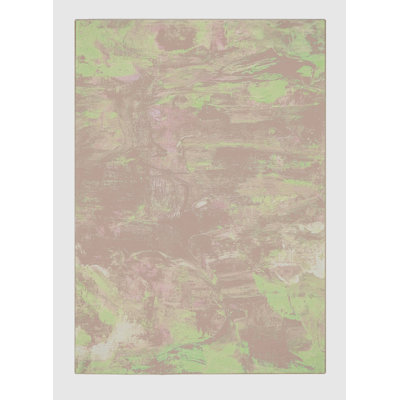 Erlond Washable Abstract Indoor Rug