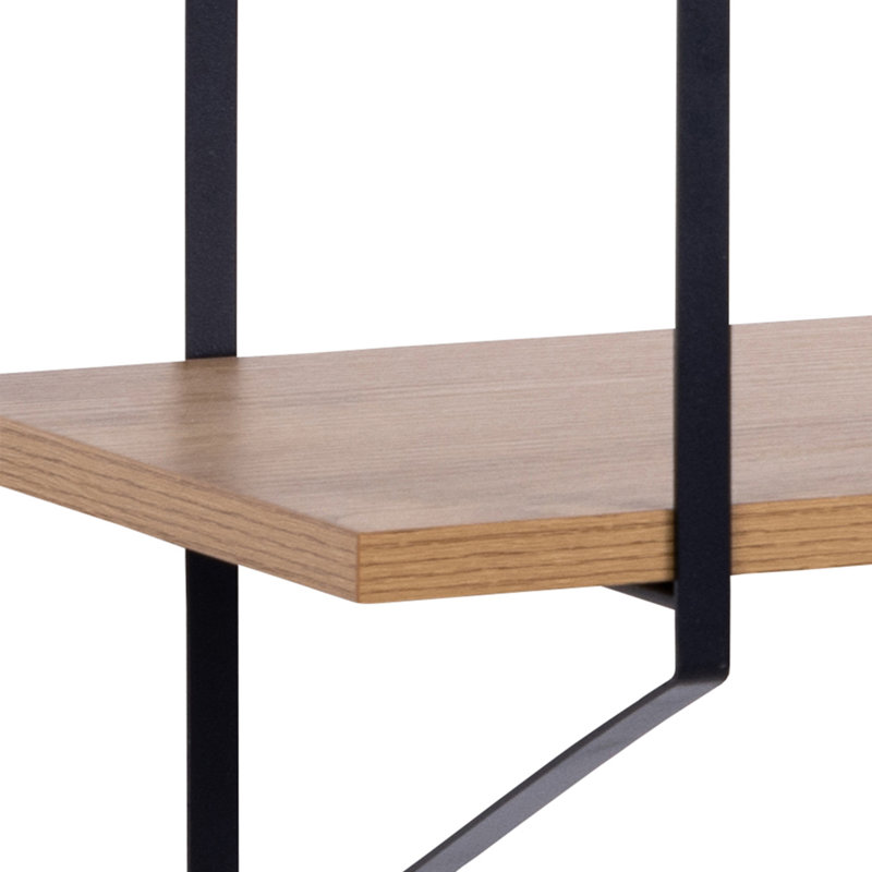 Dormer 4 Piece Bracket Shelf, Oak