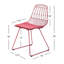 Chaises de bistro en métal Industrial-50932721-50932720