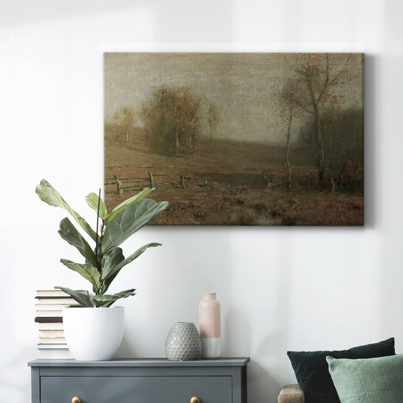 "Vintage Landscape -DCxxxviii" sur toile, H 9 po x l 13 po x P 1,5 po, Toile tendue