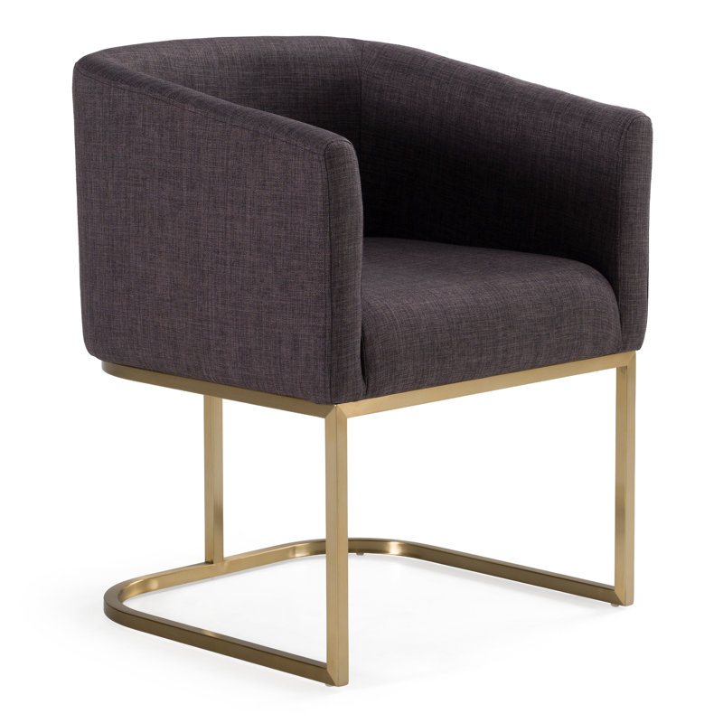 Fauteuil rembourrée Echo, Gris