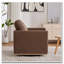 Fauteuil d'appoint pivotant rembourré 30,7 po l 30,7 po-200962066