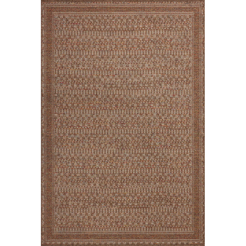 Tapis naturel / fiancé Kanessa, Rond 7 pi 8 po