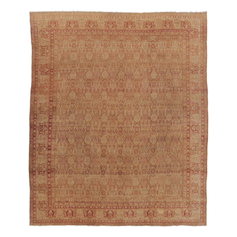 Antique One-of-a-Kind 14'10" x 18'5" Hand Knotted Area Rug