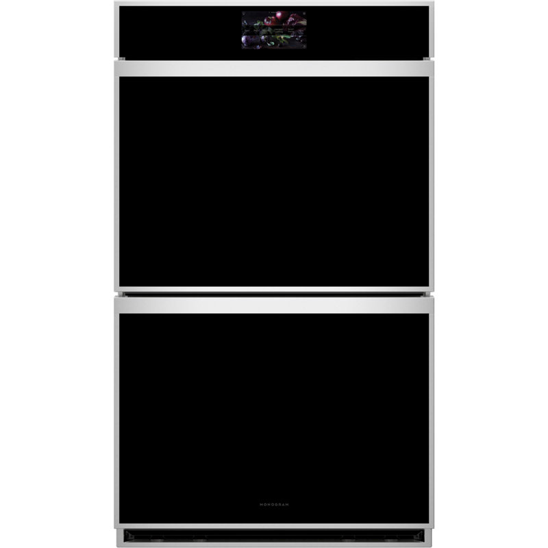 Monogram 30" Minimalist Premium Double Wall Oven With Flush Vent Trim Accessory