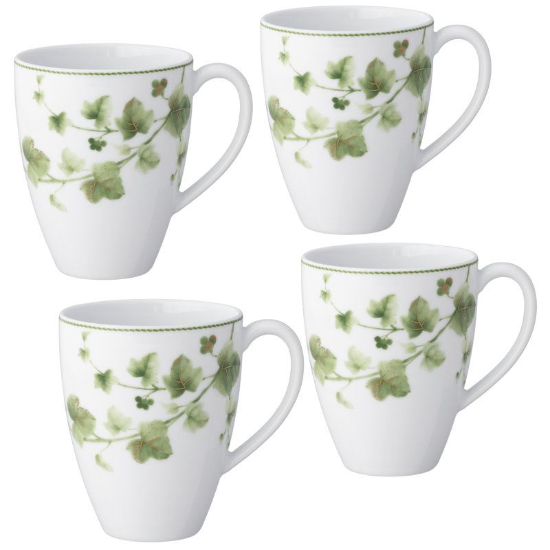 Ensemble de 4 tasses Noritake Ivy Whisper, 16 oz