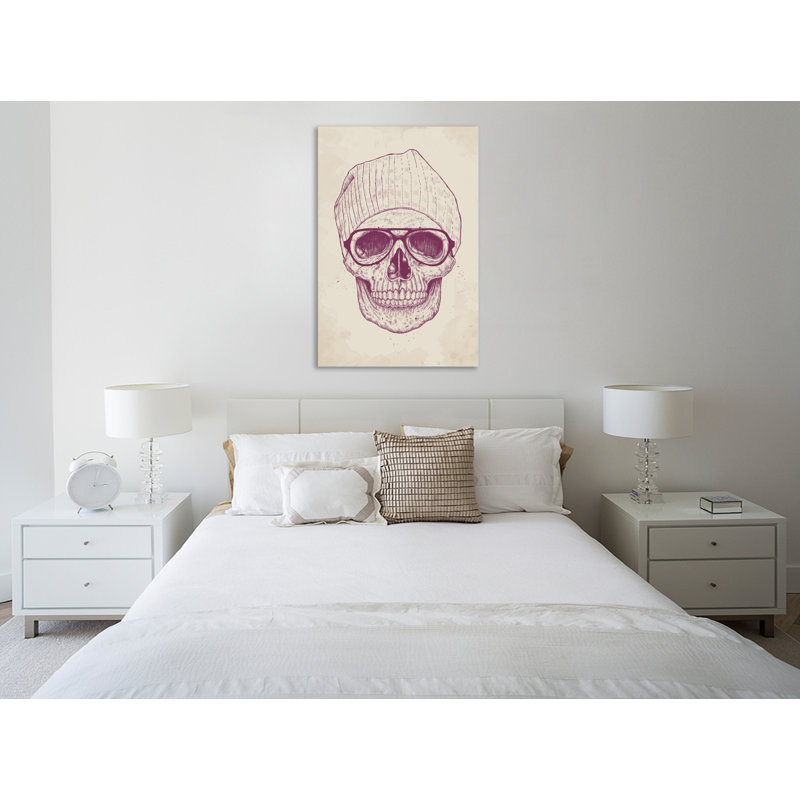 " Cool Skull " by Balazs Solti, 24" H x 16" W x 1.5" D