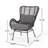 Stylish Living Room Addition, Basic Accent Chair-1341981736