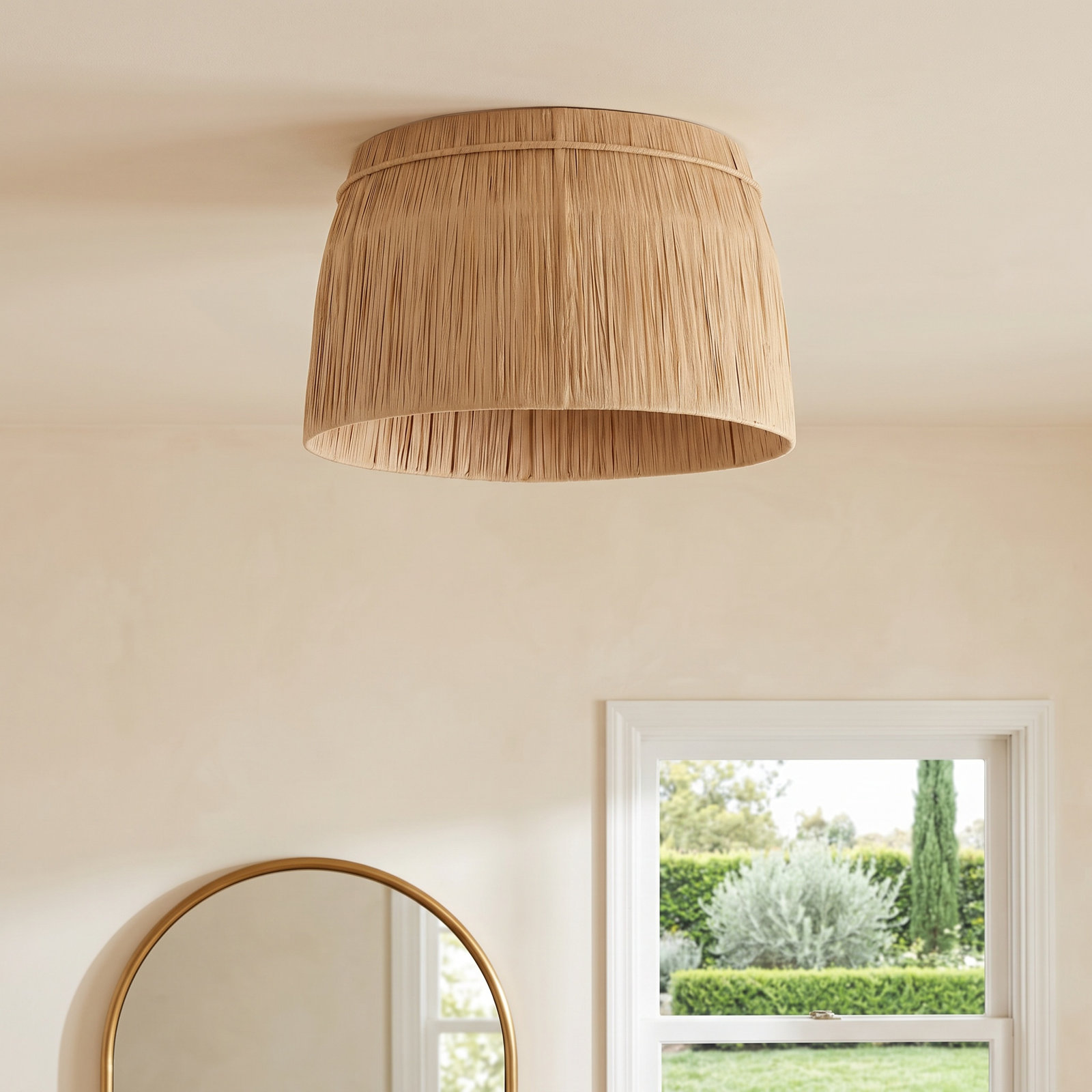 Single Light Flush Mount