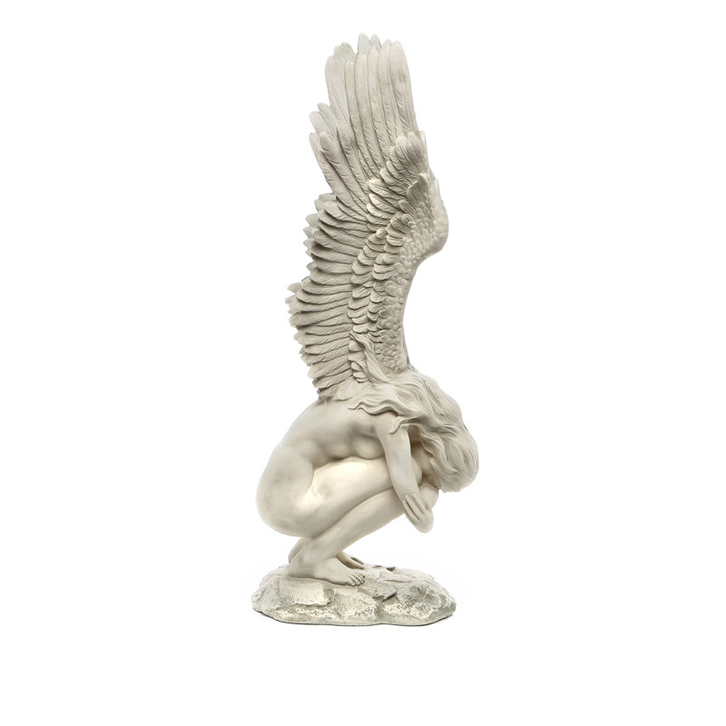 Weather Resistant UV Resistant Polyresin Garden Statue, 77.47cm H x 20.32cm W x 27.94cm D