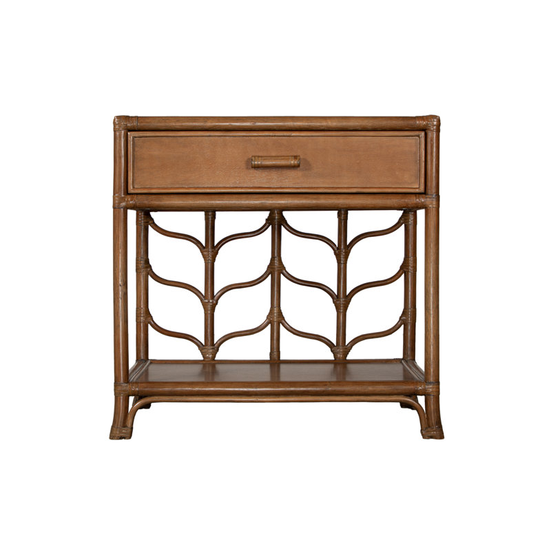 Ivy 1 - Drawer Nightstand, Golden Mahogany