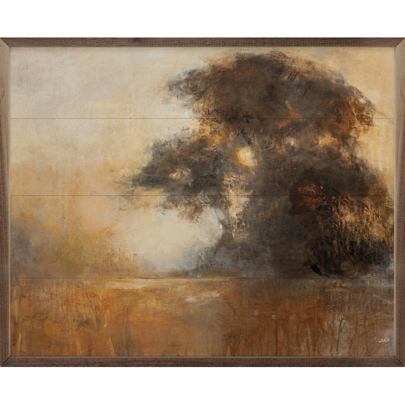 «First Light I Trees By Julia Purinton» sur bois, H 8 po x l 10 po