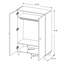 Armoire polyvalente 2 portes Horizon avec graphique UV