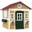 Maison de jeu en bois pour tout-petits, chalet extérieur pour enfants