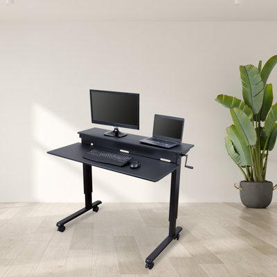 Selinger Adjustable Metal Base Standing Desk
