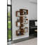 Bookcase With Geometric Shelves Rozalin-743725102