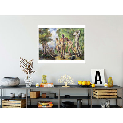 «Bathers» par Paul Cézanne, impression giclée