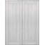 1 Panel Shaker Solid Manufactured Wood Standard Double Door-97019597-94493373-94493389