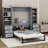 Hadicha Murphy Storage Bed-1169973631
