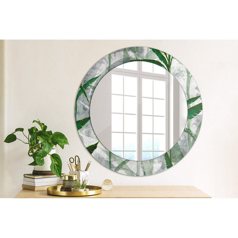 Huldar Glass Flat Wall Mirror