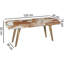 Akhill Genuine Leather Upholstered Bench