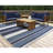 Sallee Striped Indoor / Outdoor Rug-1050287321