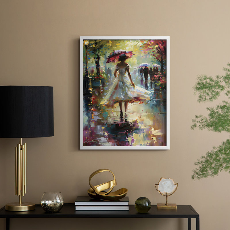 "WOMEN Series DCCXCV III" par J Paul, Blanc / Blanc, H 21 po x l 17 po