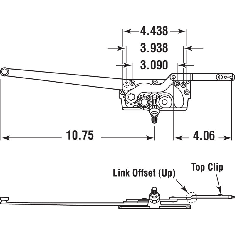 Keyless Sliding Window Lock Hardware