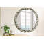 Huldar Glass Flat Wall Mirror
