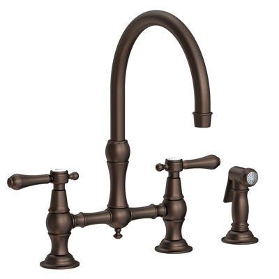 Chesterfield Bridge Kitchen Faucet with Side Spray