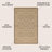 Haggerty Vintage Filigree Textured Weave Beige/Brown Indoor/Outdoor Rug-969529431