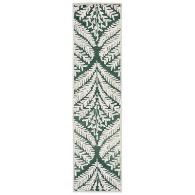 Jahwan Hand Tufted Wool Floral Rug