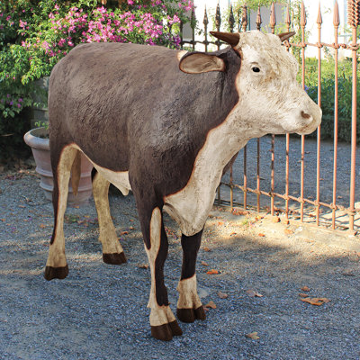 Statue de boeuf à grande échelle hereford