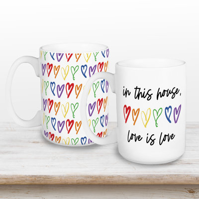 In This House, Love Is Love Mug - Set Of 2
