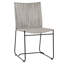 Abel Flat Rope and Iron Outdoor Dining Chair