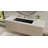 Badeloft 39.4" x 16.7" Stone Resin Undermount Bathroom Sink UB-05-XL-GBLK in Glossy Black-71991398