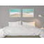 «Ocean Beach Fantasy gauche et droite» par The Creative Bunch Studio, ensemble d'art mural sur toile encadrée
