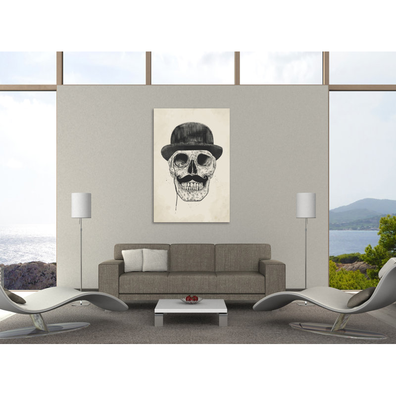 «Gentlemen Never Die», impression sur toile tendue, H 30 po x l 20 po x P 1,5 po