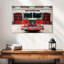 Camion de pompier rouge Mehar-107504377
