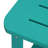 Brighton Outdoor Poly Two Shelf Side Table-2018830076