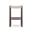 Savio Outdoor Stool-Dark Textured Woven-Counter-1073696836-1073696837