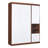 Murphy Bed Wall Bed With Cabinet,White