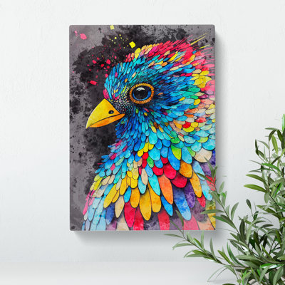 Bird Paint Drips No.2 - Wall Art
