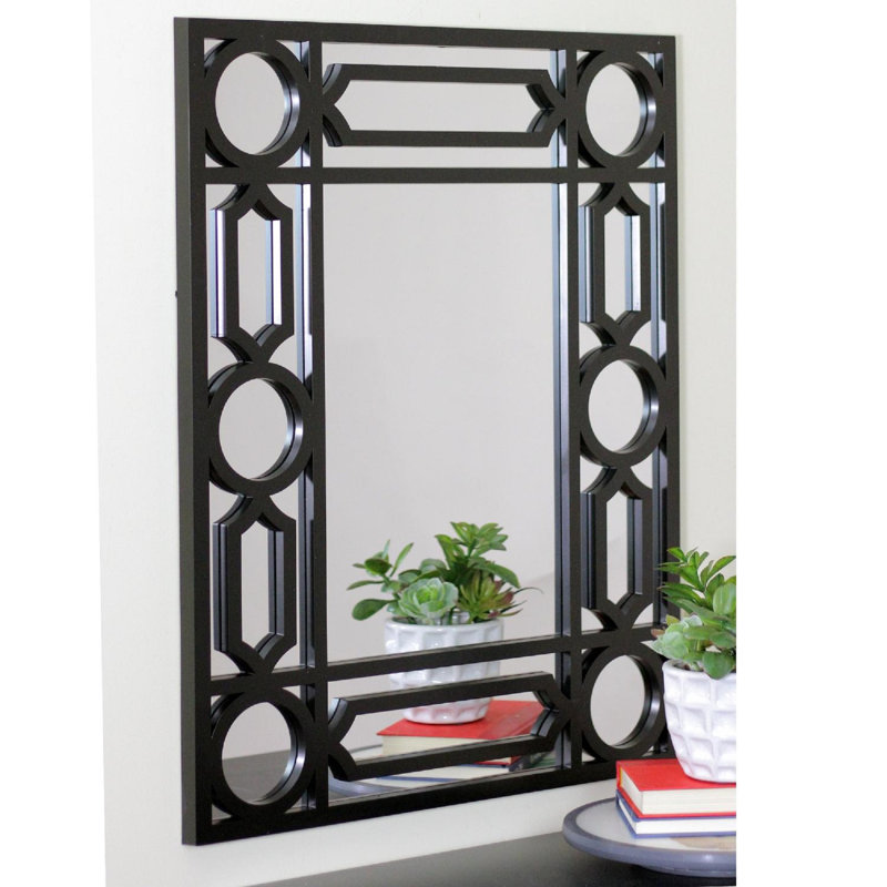 Miroir mural 29,5 ", Noir