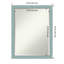 Miroir décoratif rustique Heidrick-46304751