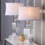 Ensemble de lampes de table en verre transparent 27,5 po Dalrymple