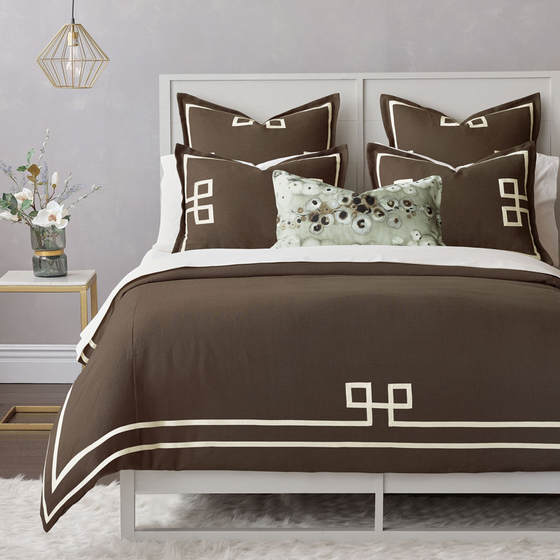 Resort Linen Program Linen Duvet Cover, Breeze Clay, Cal. King Duvet Cover