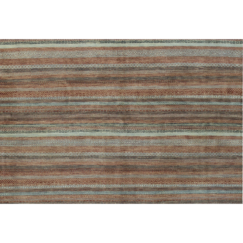 Hand-Knotted High-Quality Brown Area Rug