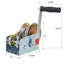 Treuil à main de 2 500 lb, avec câble en acier de 32,8 pi, coque galvanisée, treuil portatif à rapport de démultiplication 4,1: 2,4: 1, cliquet bidirectionnel, treuil à manivelle pour remorque, bateau ou VTT